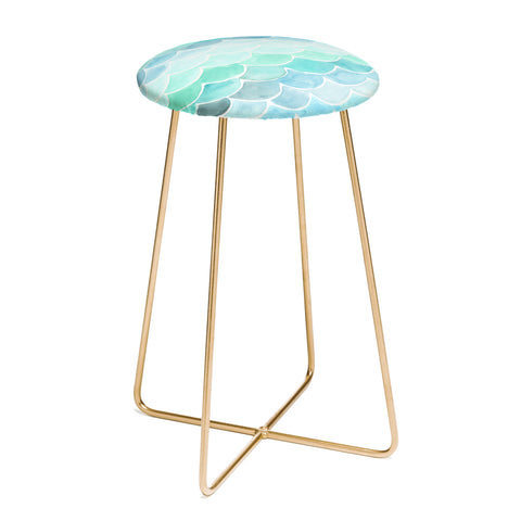 Wonder Forest Mermaid Scales Counter Stool