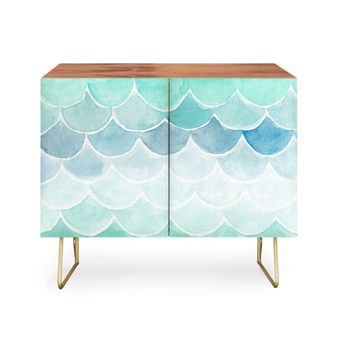Wonder Forest Mermaid Scales Credenza