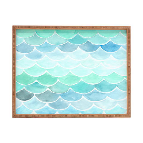 Wonder Forest Mermaid Scales Rectangular Tray