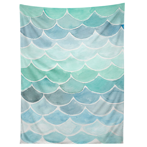 Wonder Forest Mermaid Scales Tapestry