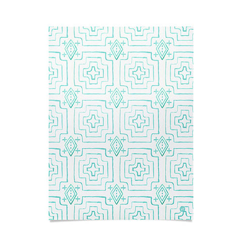Wonder Forest Moroccan Mood Poster