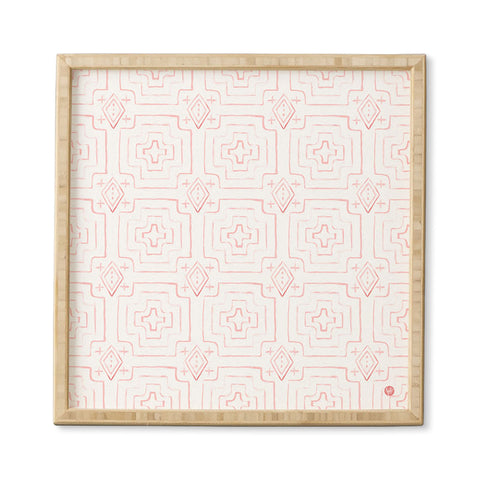 Wonder Forest Moroccan Mood Rose Framed Wall Art