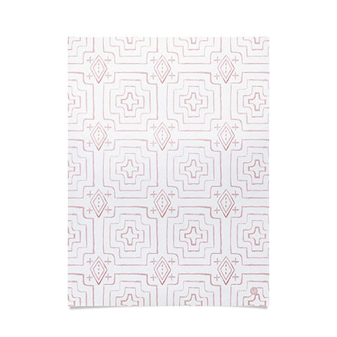 Wonder Forest Moroccan Mood Rose Poster