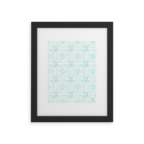 Wonder Forest Moroccan Mood Framed Art Print