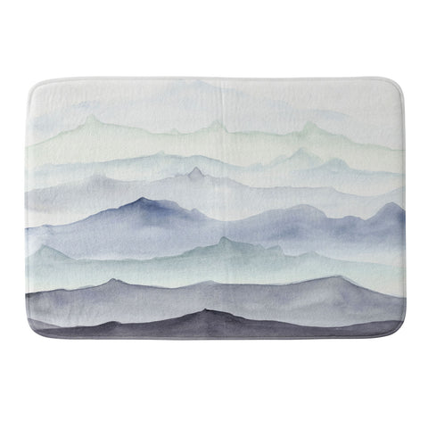 Wonder Forest Mountain Mist Memory Foam Bath Mat