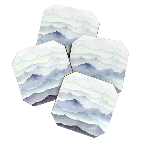 Wonder Forest Mountain Mist Coaster Set