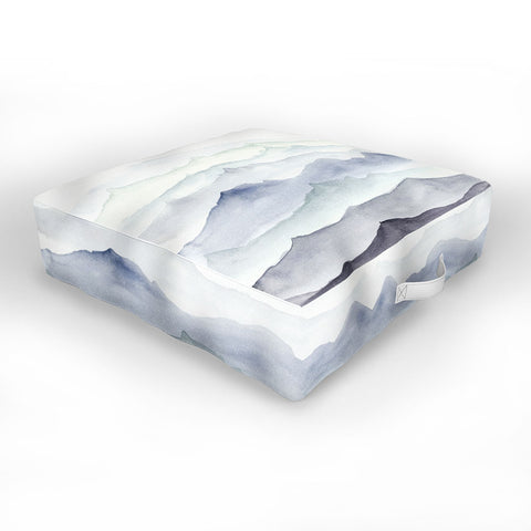 Wonder Forest Mountain Mist Outdoor Floor Cushion