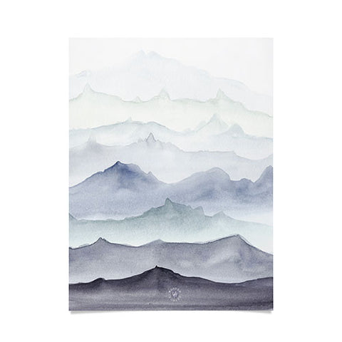 Wonder Forest Mountain Mist Poster