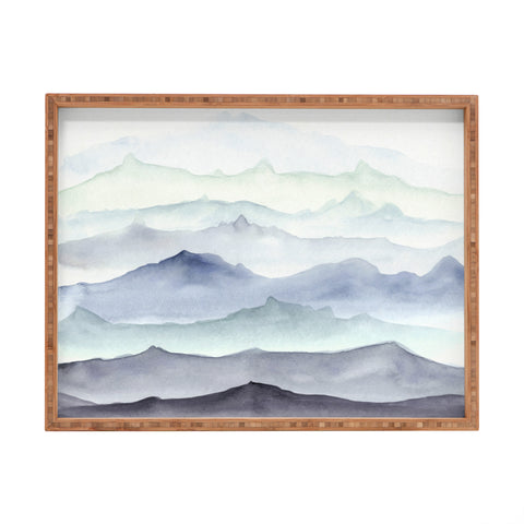 Wonder Forest Mountain Mist Rectangular Tray