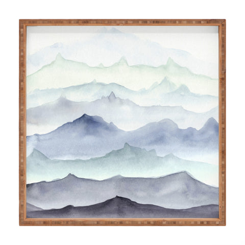 Wonder Forest Mountain Mist Square Tray