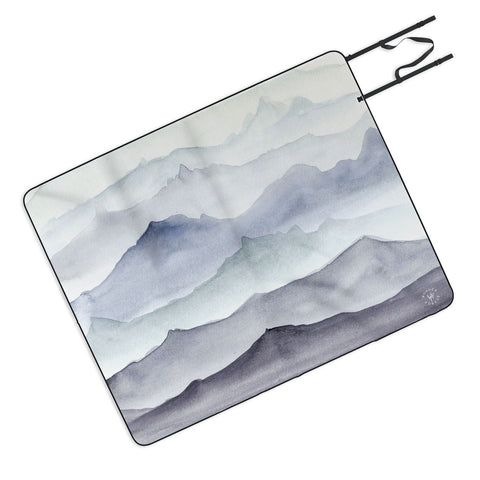 Wonder Forest Mountain Mist Picnic Blanket