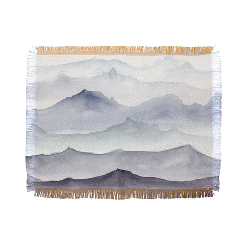 Wonder Forest Mountain Mist Throw Blanket
