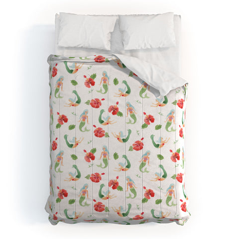 Wonder Forest Mystical Mermaids Comforter