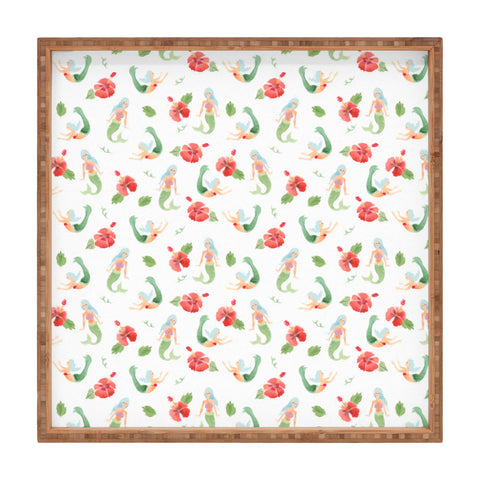 Wonder Forest Mystical Mermaids Square Tray