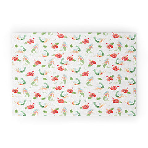 Wonder Forest Mystical Mermaids Welcome Mat