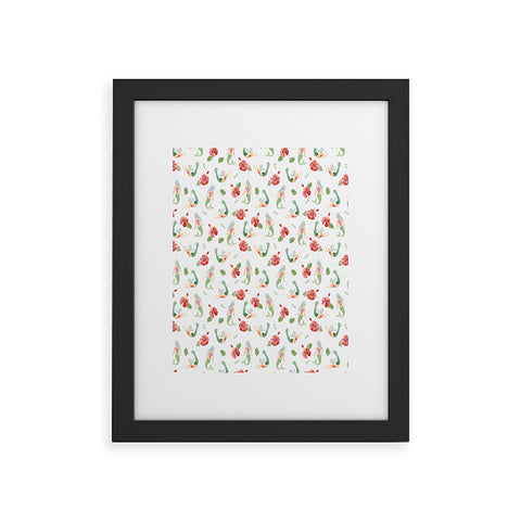 Wonder Forest Mystical Mermaids Framed Art Print