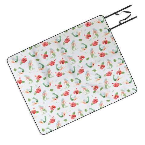 Wonder Forest Mystical Mermaids Picnic Blanket