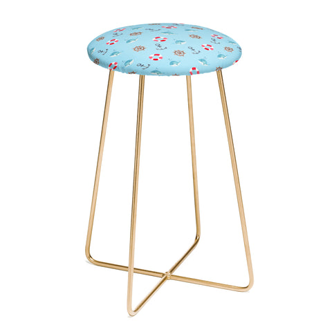 Wonder Forest Nautical Necessities Counter Stool