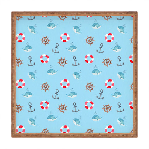Wonder Forest Nautical Necessities Square Tray