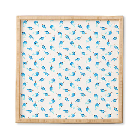 Wonder Forest Nutty Narwhals Framed Wall Art