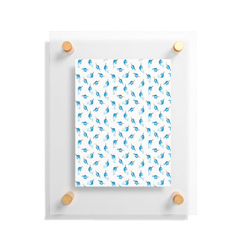 Wonder Forest Nutty Narwhals Floating Acrylic Print