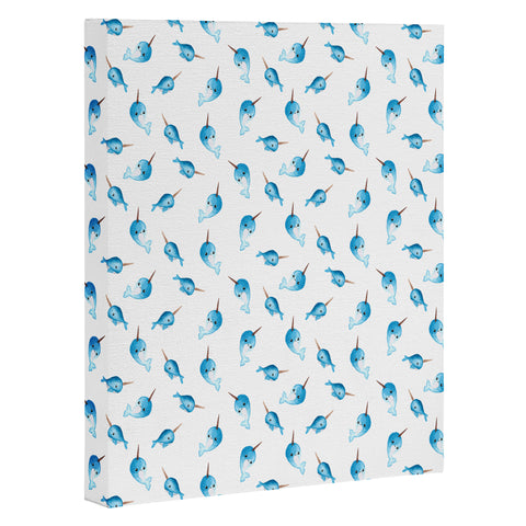 Wonder Forest Nutty Narwhals Art Canvas