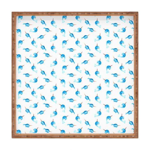 Wonder Forest Nutty Narwhals Square Tray