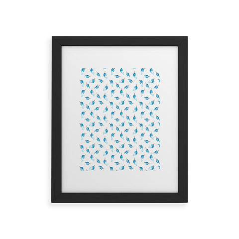 Wonder Forest Nutty Narwhals Framed Art Print