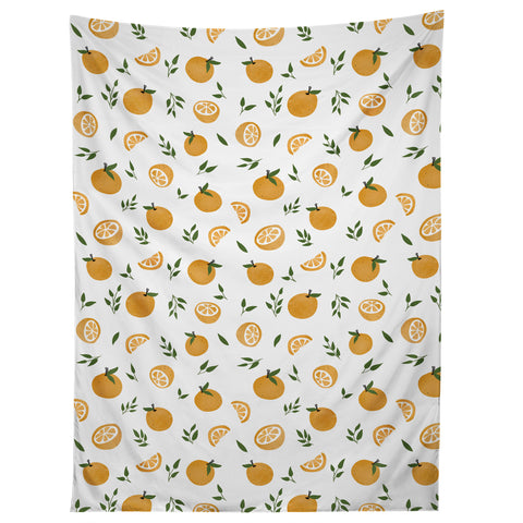 Wonder Forest OhLaLa Oranges Tapestry
