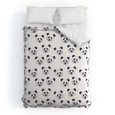 Wonder Forest Panda Party Comforter