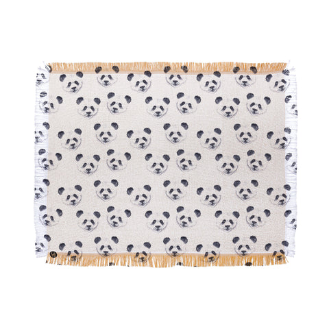 Wonder Forest Panda Party Throw Blanket