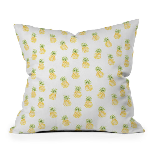 Wonder Forest Pineapple Express Throw Pillow