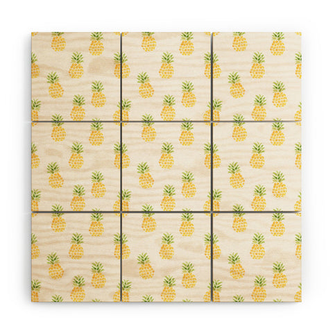 Wonder Forest Pineapple Express Wood Wall Mural