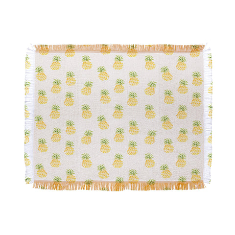 Wonder Forest Pineapple Express Throw Blanket