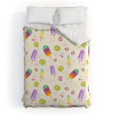 Wonder Forest Popsicle Paradise Duvet Cover