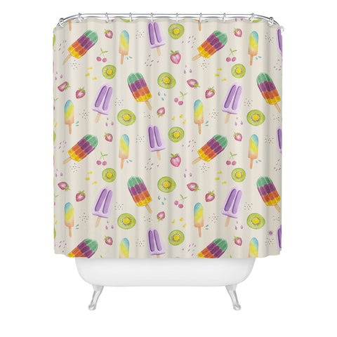 Wonder Forest Popsicle Paradise Shower Curtain