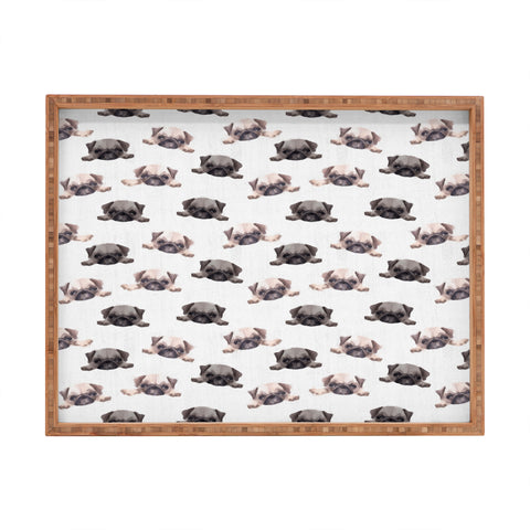 Wonder Forest Pouty Pugs Rectangular Tray