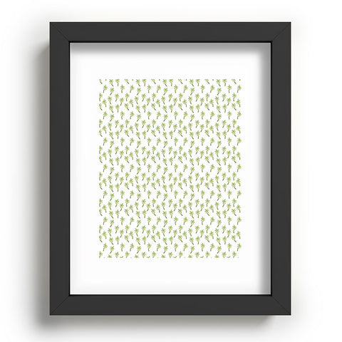 Wonder Forest Pretty Palm Trees Recessed Framing Rectangle