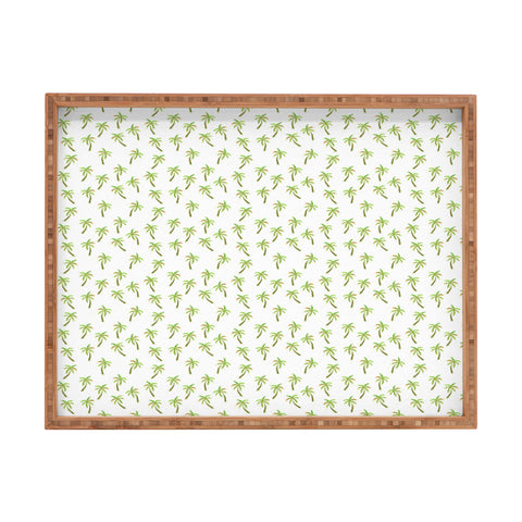 Wonder Forest Pretty Palm Trees Rectangular Tray