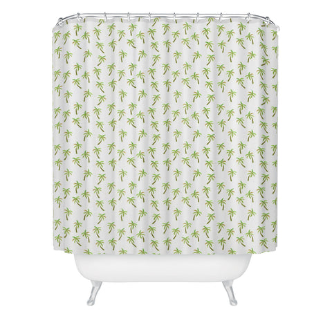Wonder Forest Pretty Palm Trees Shower Curtain