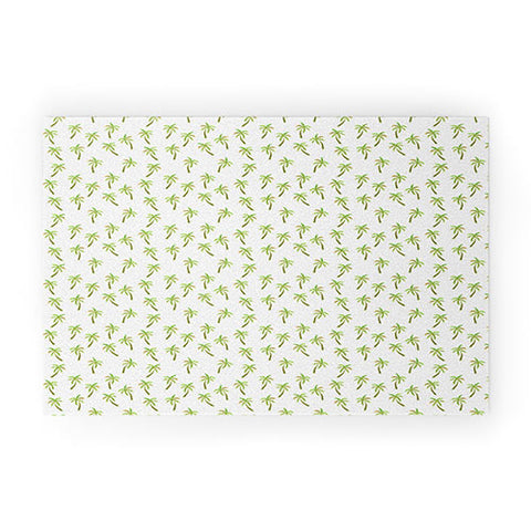 Wonder Forest Pretty Palm Trees Welcome Mat