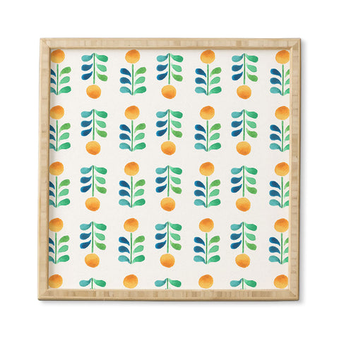 Wonder Forest Retro Blooms Framed Wall Art