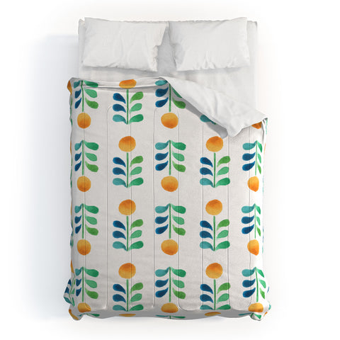 Wonder Forest Retro Blooms Comforter