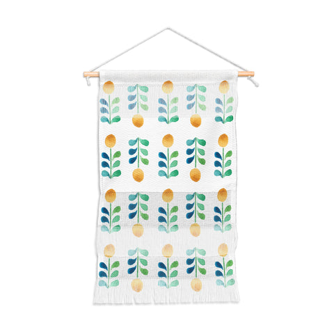 Wonder Forest Retro Blooms Wall Hanging Portrait