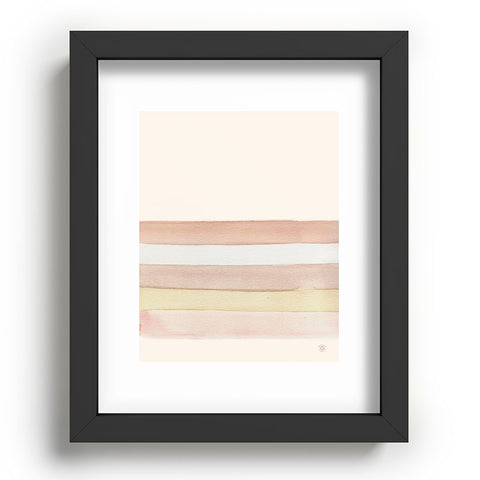 Wonder Forest She Said Stripes Recessed Framing Rectangle