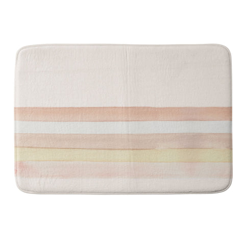 Wonder Forest She Said Stripes Memory Foam Bath Mat