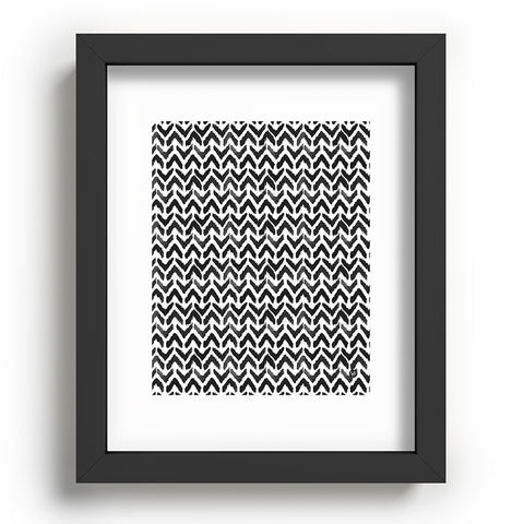 Wonder Forest Sketchy Chevron Recessed Framing Rectangle