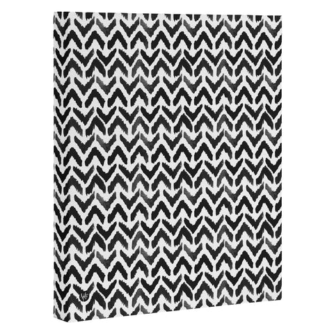 Wonder Forest Sketchy Chevron Art Canvas