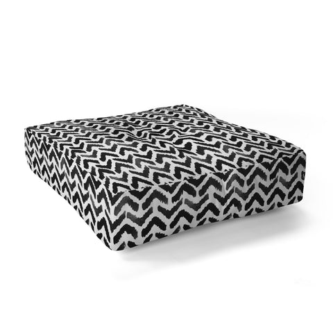 Wonder Forest Sketchy Chevron Floor Pillow Square