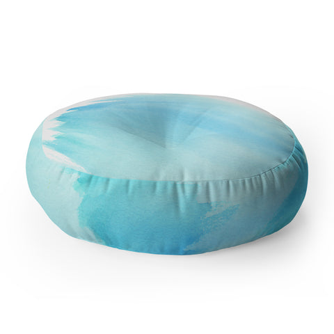 Wonder Forest Sky to Sea Floor Pillow Round